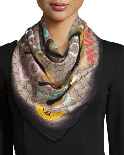 gucci scarf buy online|original gucci silk scarf.